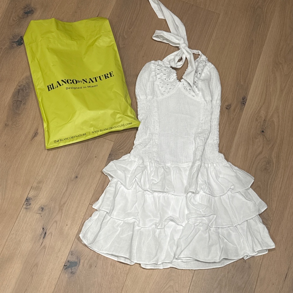 COPY - Blanco by Nature Annie Dress White